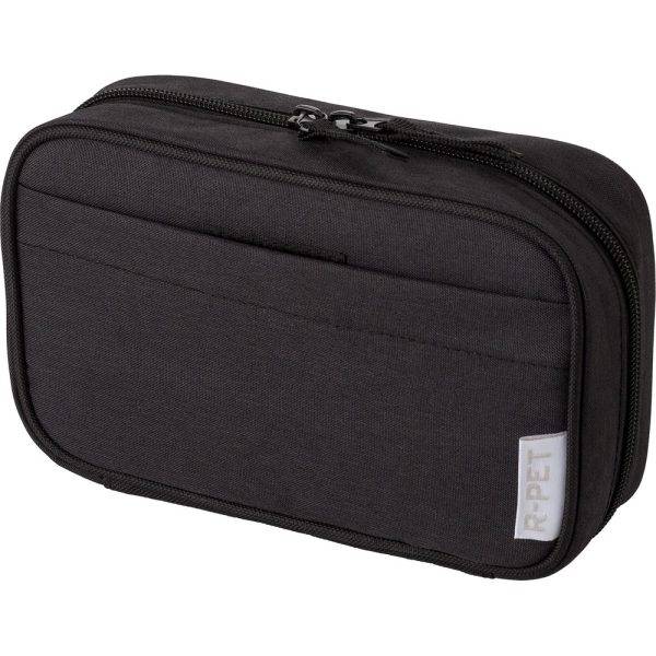 Pochette de voyage noir personnalisable avec logo