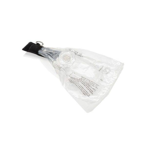 Pochette premiers secours noir personnalisable avec logo