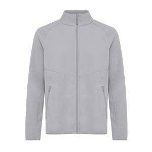 Polaire à zip en polyester recyclé IQONIQ Talung gris personnalisable – réf. T9603.027.XXS