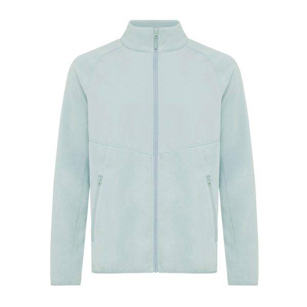 Polaire à zip en polyester recyclé IQONIQ Talung vert personnalisable – réf. T9603.023.XXL