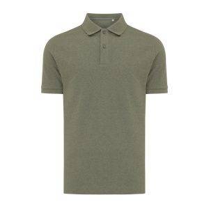 Polo en coton piqué et recyclé IQONIQ Yosemite vert personnalisable – réf. T9200.015.S