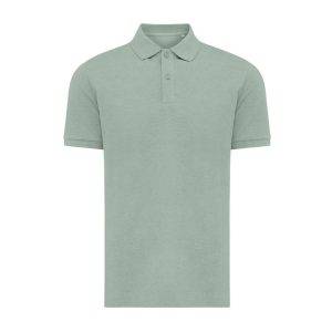 Polo en coton piqué et recyclé IQONIQ Yosemite vert personnalisable – réf. T9200.023.XS