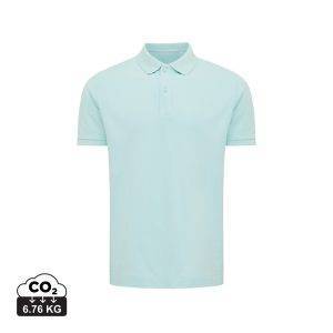 Polo en coton piqué et recyclé IQONIQ Yosemite vert personnalisable – réf. T9200.037.XL