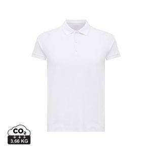Polo en coton recyclé IQONIQ Yosemite Femme blanc personnalisable – réf. T4200.004.XS