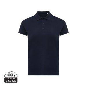 Polo en coton recyclé IQONIQ Yosemite Femme bleu personnalisable – réf. T4200.002.S