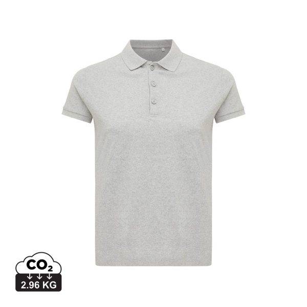 Polo en coton recyclé IQONIQ Yosemite Femme gris personnalisable – réf. T4200.013.XXL
