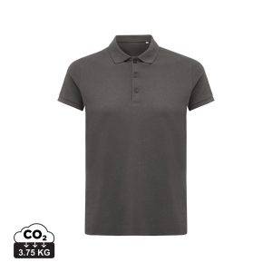Polo en coton recyclé IQONIQ Yosemite Femme gris personnalisable – réf. T4200.019.XL
