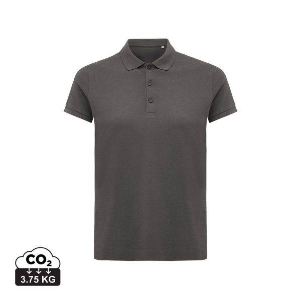 Polo en coton recyclé IQONIQ Yosemite Femme gris personnalisable – réf. T4200.019.XXS
