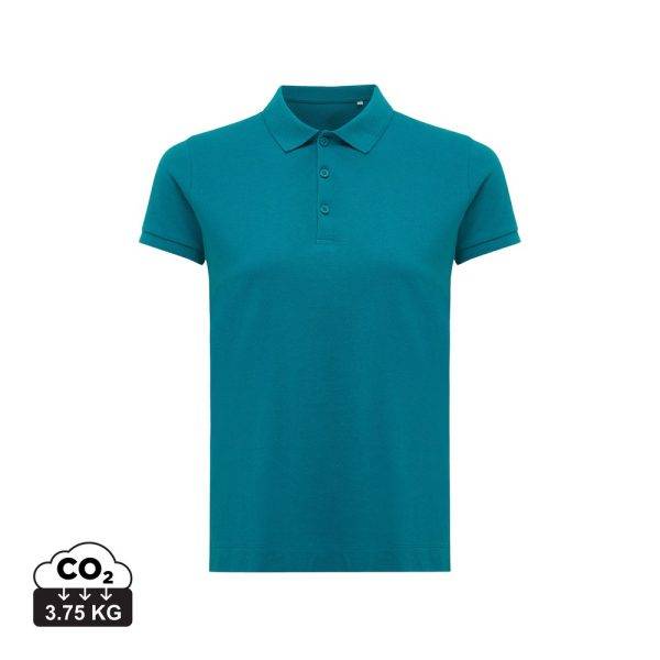 Polo en coton recyclé IQONIQ Yosemite Femme vert personnalisable – réf. T4200.009.XL