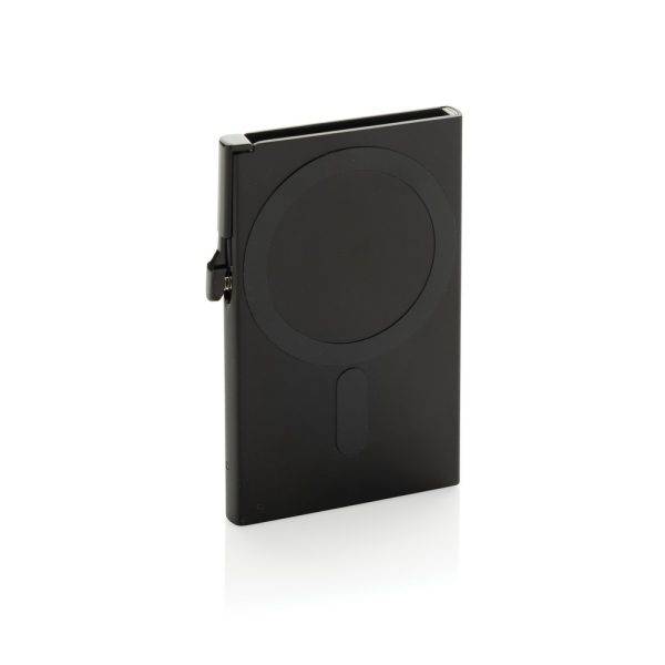 Porte-cartes magnétique pour téléphone en aluminium personnalisable