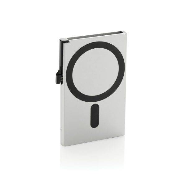 Porte-cartes magnétique pour téléphone en aluminium personnalisable – réf. P820.9502