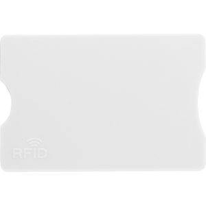 Porte-cartes RFID blanc personnalisable avec logo
