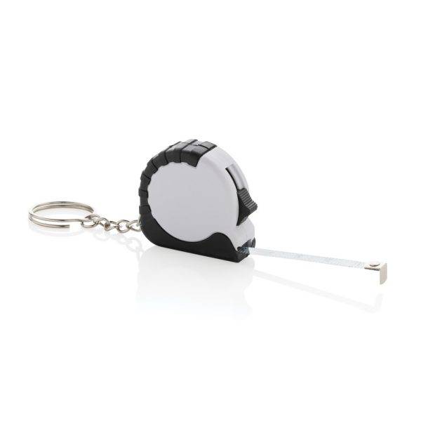 Porte-clés avec ruban de 1M en ABS RCS MeasureMate personnalisable – réf. P191.7303