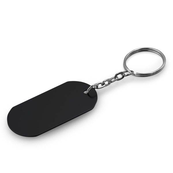 Porte-clés Belai noir personnalisable avec logo