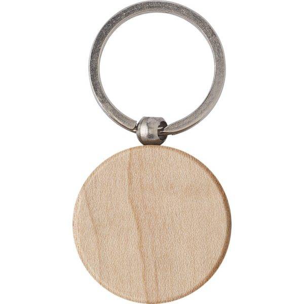 Porte-clés bois personnalisable avec logo