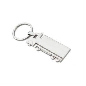 Porte-clés "camion" | Zane argent personnalisable avec logo
