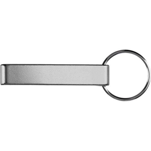 Porte-clés, décapsuleur argent personnalisable avec logo – réf. VA194-32