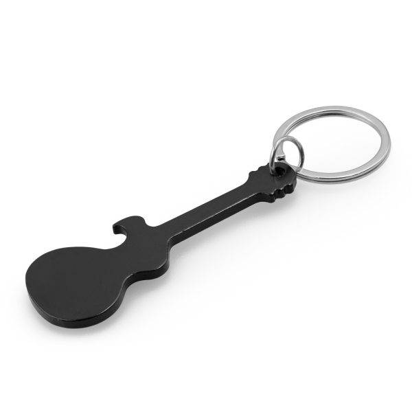 Porte-clés décapsuleur en forme de « guitare personnalisable