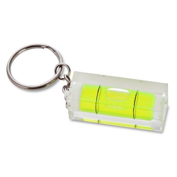 Porte-clés, niveau à bulle Avery neutre personnalisable avec logo