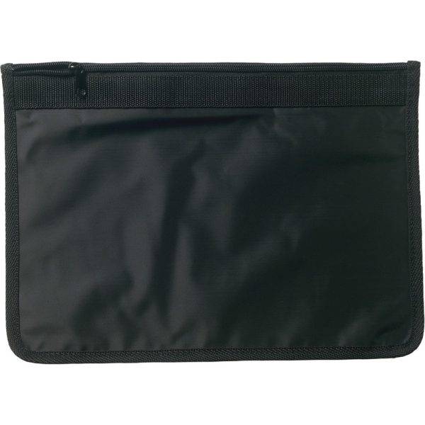 Porte-documents noir personnalisable avec logo – réf. V4570-03