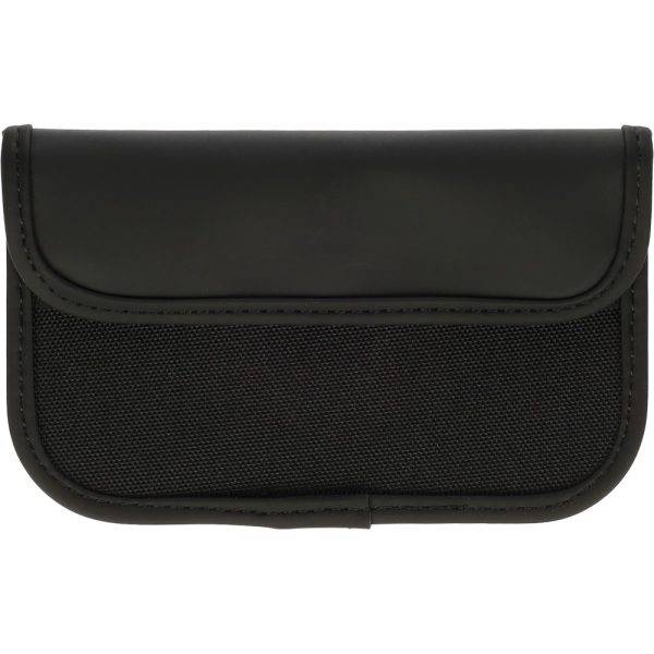 Porte-documents noir personnalisable avec logo