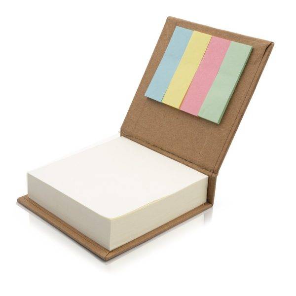 Porte-mémos avec notes autocollantes Nexh neutre personnalisable