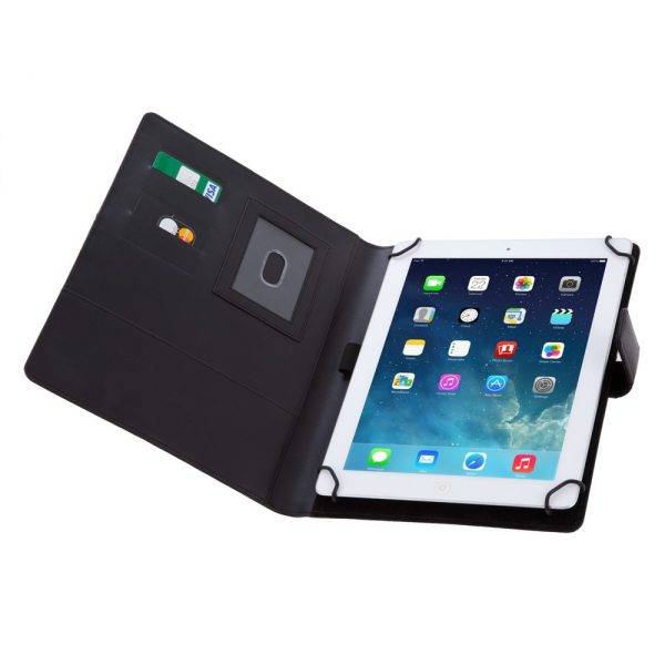 Porte-tablette, porte-document Mauro Conti noir personnalisable