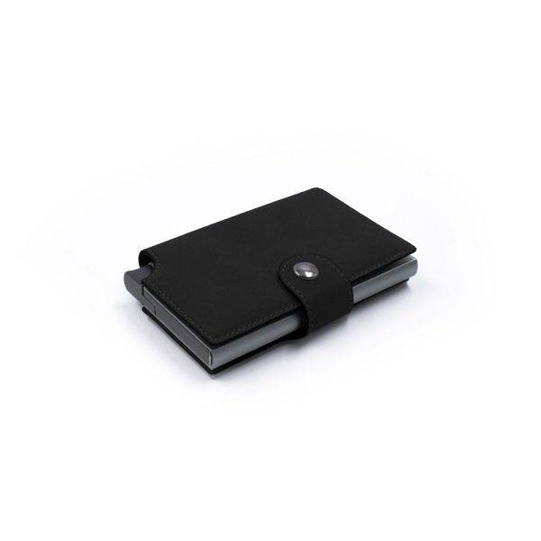 Portefeuille BrandCharger Wally Porto noir personnalisable avec logo