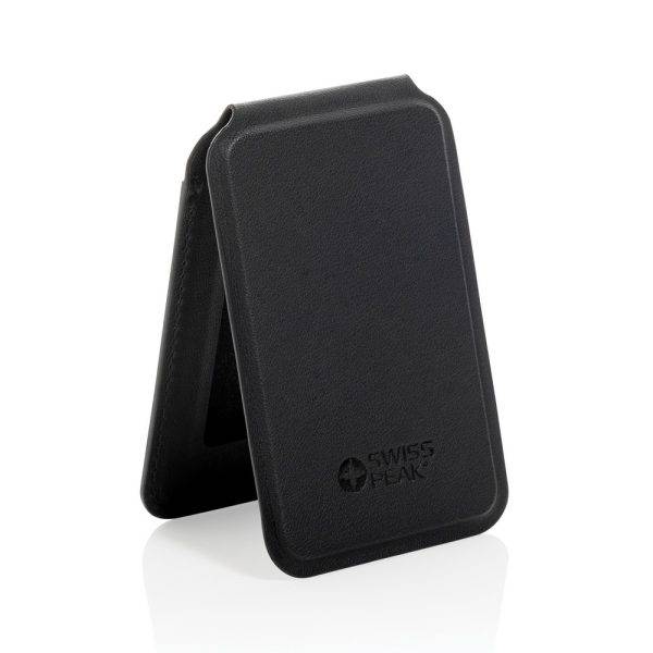 Portefeuille magnétique en PU recyclé Magstand RCS personnalisable