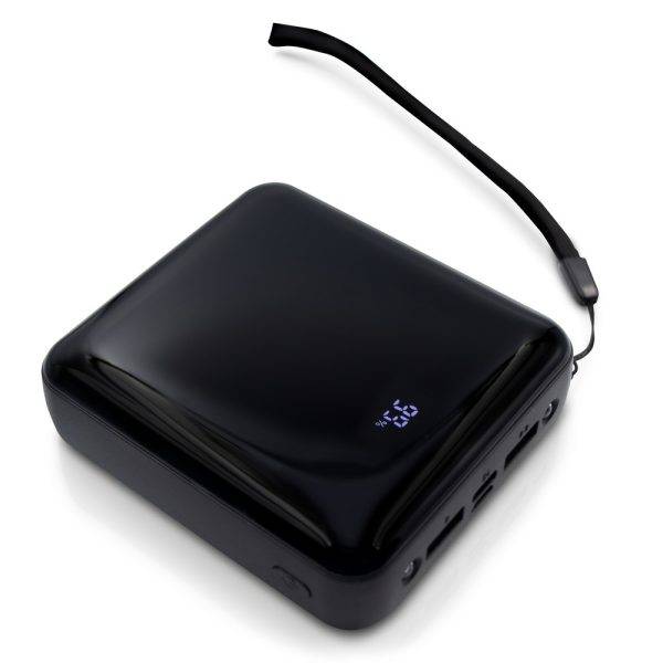 Power Bank 10000 mAh, 3 câbles de charge inclus | Tim personnalisable