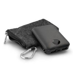 Power Bank 10000 mAh Air Gifts | Daniel noir personnalisable avec logo