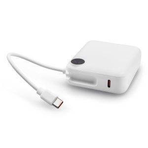 Power bank 10000 mAh Alula blanc personnalisable avec logo