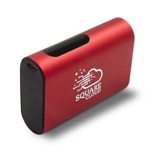 Power Bank 10000 mAh | Walt rouge personnalisable avec logo
