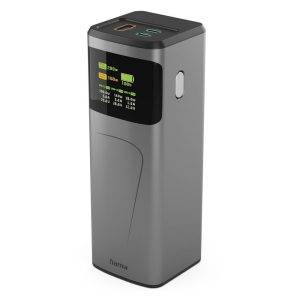 Power Bank 24000 mAh Hama High Power 200W graphite personnalisable