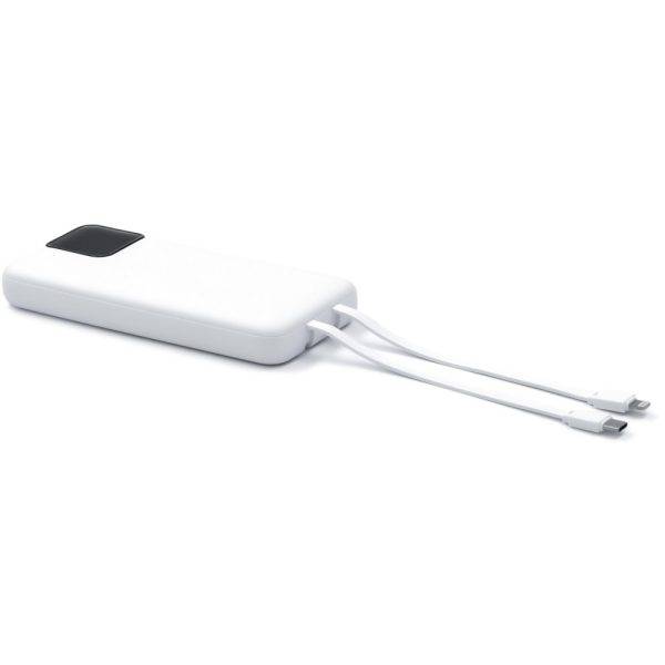 Power bank 5000 mAh BrandCharger Powercharge blanc personnalisable
