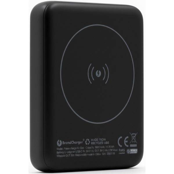 Power bank magnétique 5000 mAh BrandCharger personnalisable – réf. VB188-03