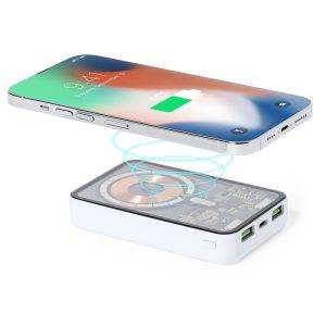 Power Bank magnétique sans fil 5000 mAh, chargeur personnalisable