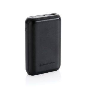 Powerbank 10.000 mAh 18W PD Urban Vitamin Alameda noir personnalisable