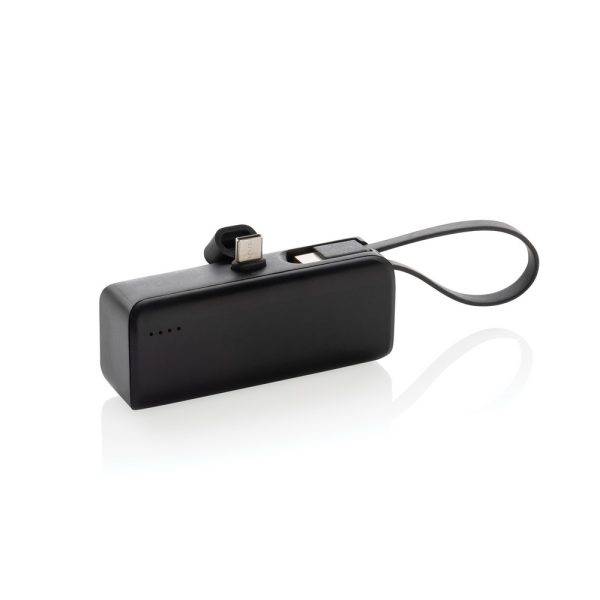 Powerbank 3000mAh en plastique RCS connexion USB C personnalisable