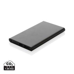 Powerbank 4000mAh en plastique recyclé/aluminium RCS personnalisable – réf. P322.421