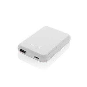 Powerbank 5000mAh et 5W en plastique recyclé RCS personnalisable – réf. P322.5903