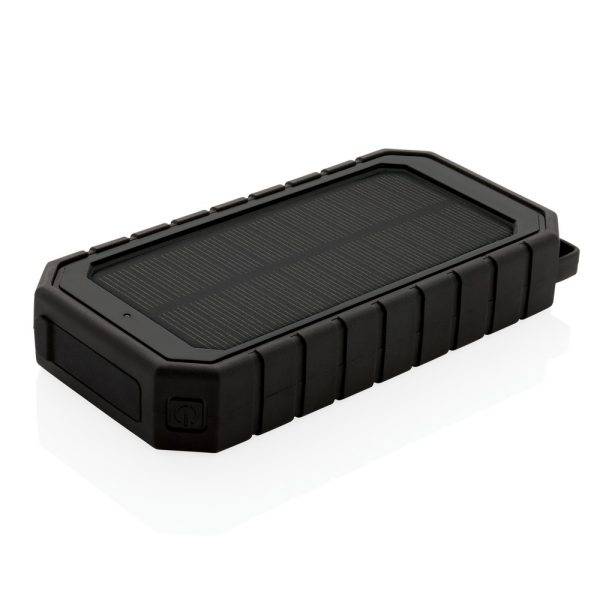 Powerbank solaire 10.000mAh et 10W en plastique personnalisable