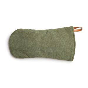 Practical and stylish oven glove made of cotton personnalisable