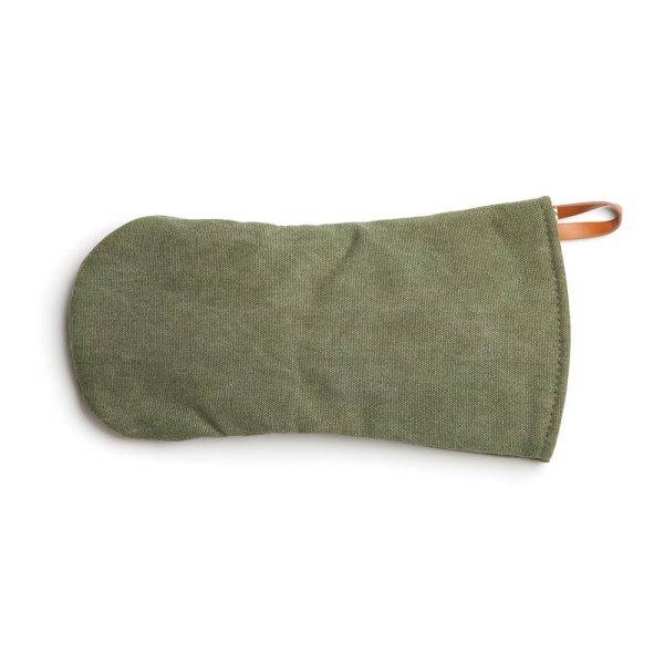 Practical and stylish oven glove made of cotton personnalisable