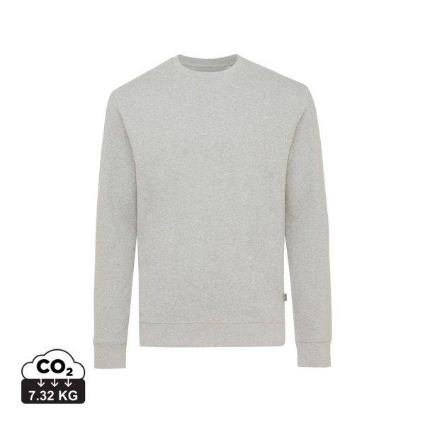Pull à col rond en coton recyclé non teinté IQONIQ personnalisable – réf. T9301.013.XXL