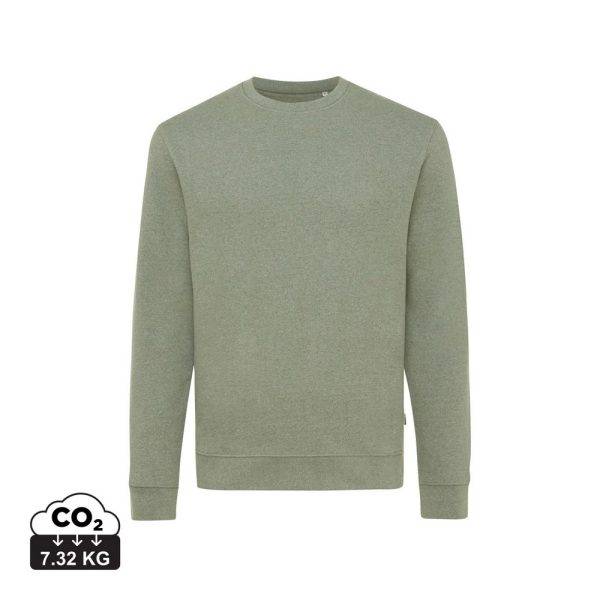 Pull à col rond en coton recyclé non teinté IQONIQ personnalisable – réf. T9301.015.XS