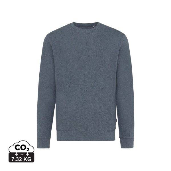 Pull à col rond en coton recyclé non teinté IQONIQ personnalisable – réf. T9301.016.XXL