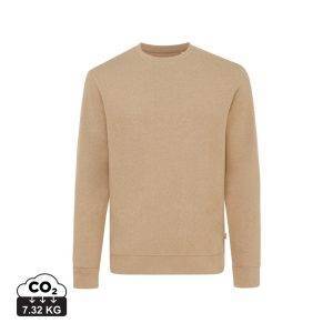 Pull à col rond en coton recyclé non teinté IQONIQ personnalisable – réf. T9301.017.S