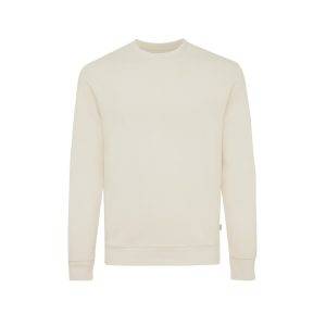 Pull à col rond en coton recyclé non teinté IQONIQ personnalisable – réf. T9301.018.M