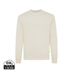 Pull à col rond en coton recyclé non teinté IQONIQ personnalisable – réf. T9301.018.XS